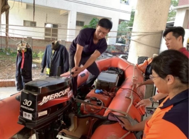 中央氣象署持續發布颱風鳳凰海上陸上颱風警報，台南市災害應變中心11日一級開設，市府加強部署戒備防災。（台南市政府提供）中央社記者張榮祥台南傳真　114年11月11日