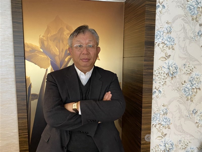 圖為群電總經理曾國華。 （中央社檔案照片）