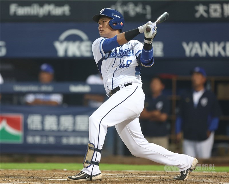 中華職業棒球大聯盟富邦悍將隊野手范國宸（圖）等前往美國訓練。（中央社檔案照片）