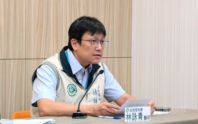 衛福部疾管署防疫醫師林詠青（圖）11日表示，新增流感死亡個案中有40歲女癌友，染流感、肺炎黴漿菌併發肺炎及呼吸衰竭，發病1週不治。中央社記者曾以寧攝　114年11月11日