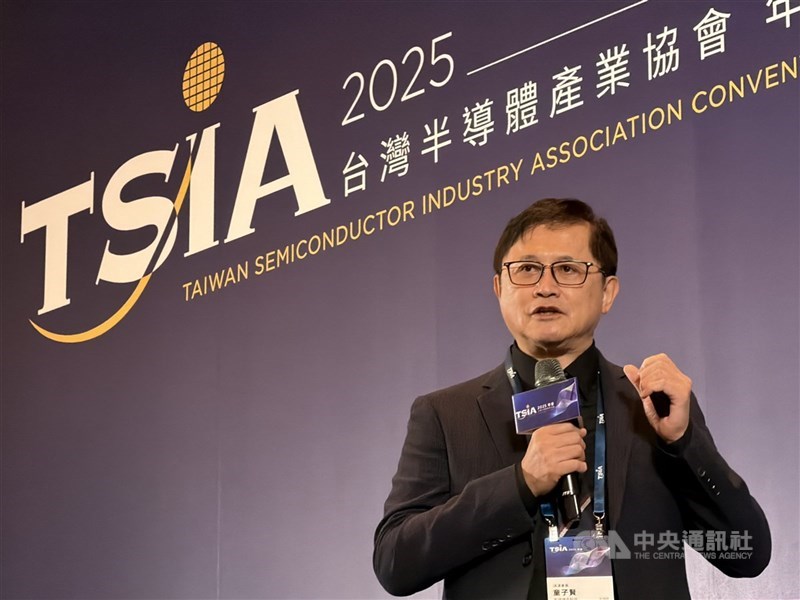 圖為和碩董事長童子賢。（中央社檔案照片）