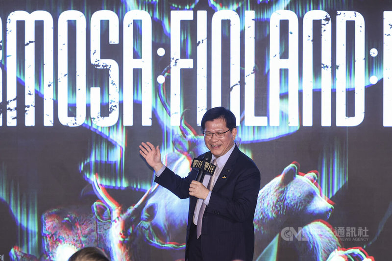 文化總會14日下午舉行F:F:F音樂節（F:F:F—Formosa : Finland : Fest.）行前記者會，外交部長林佳龍（圖）致詞表示，希望能透過音樂節讓台灣與歐洲建立更長遠的合作與文化連結。中央社記者鄭清元攝　114年11月14日