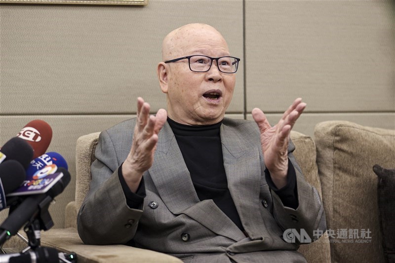 圖為前民進黨主席許信良。（中央社檔案照片）