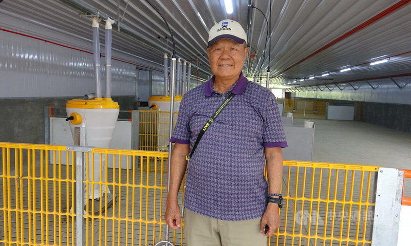 菲律賓台商總會名譽總會長、僑務諮詢委員呂秀男，在菲律賓深耕農業逾半世紀。中央社記者林行健巴丹省攝 114年11月14日