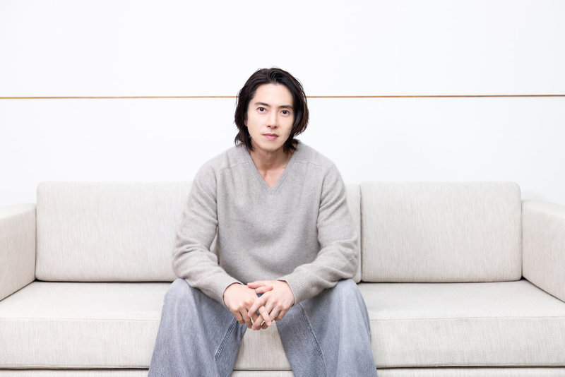 日星山下智久來台舉辦見面會，14日抵台後接受台灣媒體訪問，並說歌王周杰倫是令人尊敬的前輩，期待之後能合作。（HIGH HOPE提供）中央社記者王心妤傳真 114年11月15日