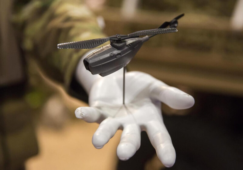 黑大黃蜂無人機。(路透社)