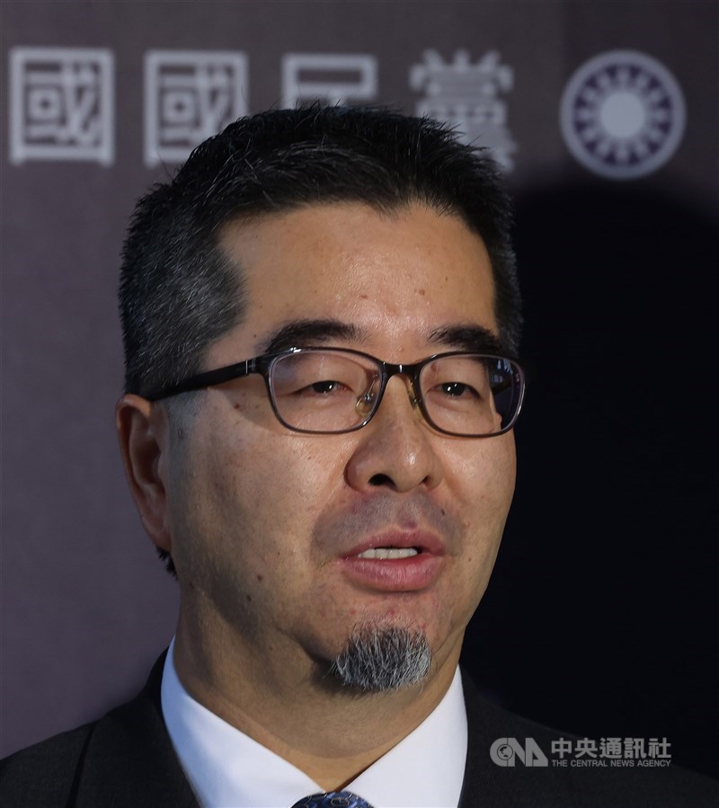 圖為國民黨副主席蕭旭岑。（中央社檔案照片）