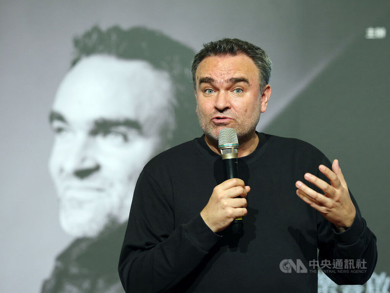 全方位德國音樂家約格•魏德曼（Jörg Widmann）攜手NSO 延續以樂會客2.0，11/20「跨樂自由的邊界」、11/29「樂響啟示錄」雙場音樂會隆重登場。中央社記者郭日曉攝 114年11月18日