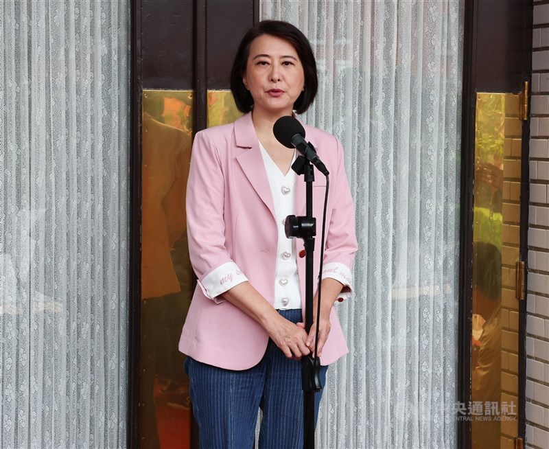 圖為國民黨立委王鴻薇。（中央社檔案照片）