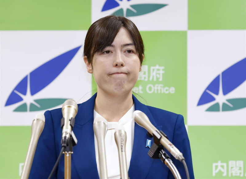 日本經濟安全保障大臣小野田紀美。（共同社）