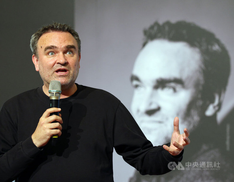 全方位德國音樂家約格•魏德曼（Jörg Widmann）攜手NSO 延續以樂會客2.0，11/20「跨樂自由的邊界」、11/29「樂響啟示錄」雙場音樂會隆重登場。中央社記者郭日曉攝 114年11月18日