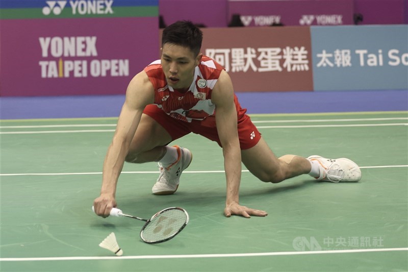 台灣一哥周天成闖進16強。（中央社檔案照片）