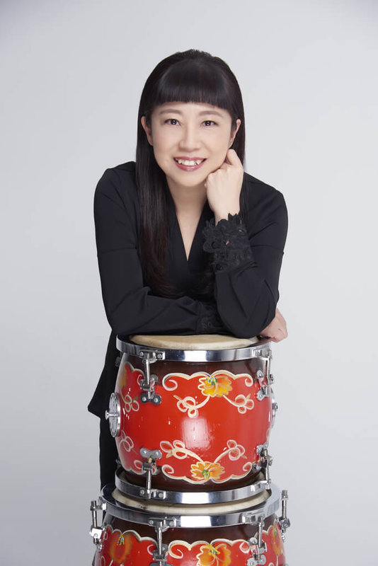 擊樂家謝從馨(圖)與吳珮菁攜手台北市立國樂團,19日晚間在台北國家音樂廳推出「干將.莫邪—吳珮菁 X 謝從馨 & TCO」音樂會。(北市國提供) 中央社記者趙靜瑜傳真 114年11月19日
