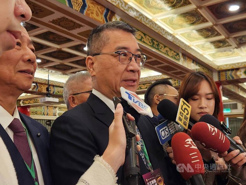 民進黨秘書長徐國勇20日表示，民進黨在台北、桃園的好人選相當多，他比較頭痛的是「到底哪一個是最適當？」中央社記者葉素萍攝　114年11月20日