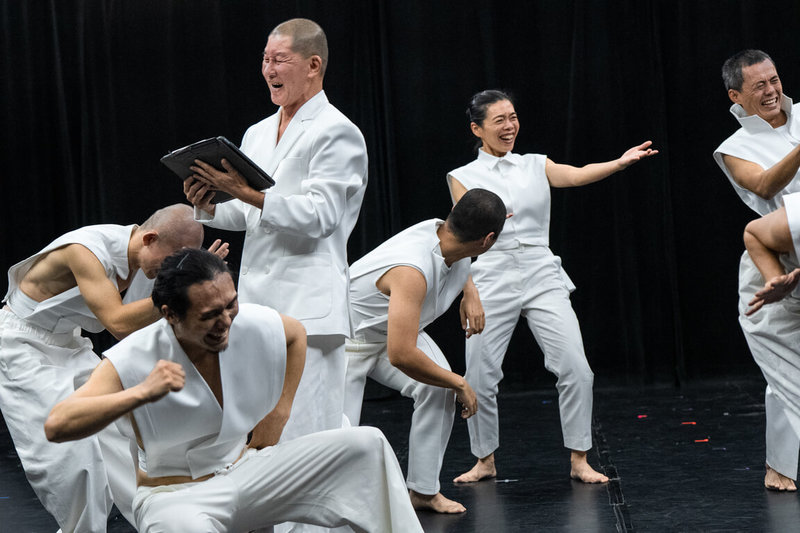 藝文表演團體「優人神鼓」將推出以禪宗為題的2025年度全新作品「一朵小花 啊！」，在動與靜之間開出一條人心依歸之路，12月將登上台北國家戲劇院。（優人神鼓提供） 中央社記者趙靜瑜傳真　114年11月20日