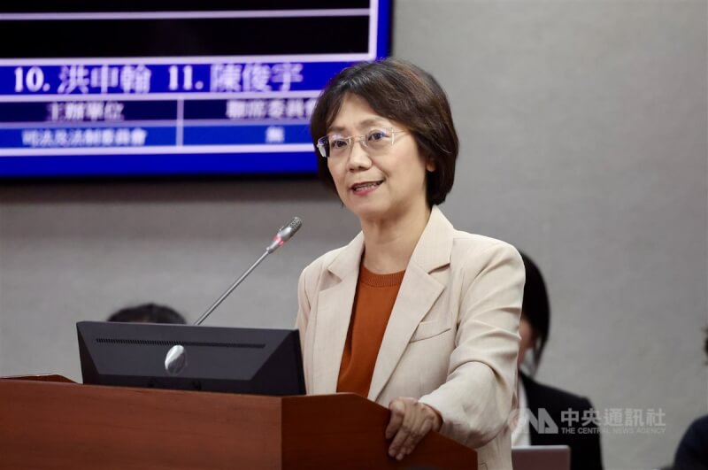 國民黨立委翁曉玲。（中央社檔案照片）