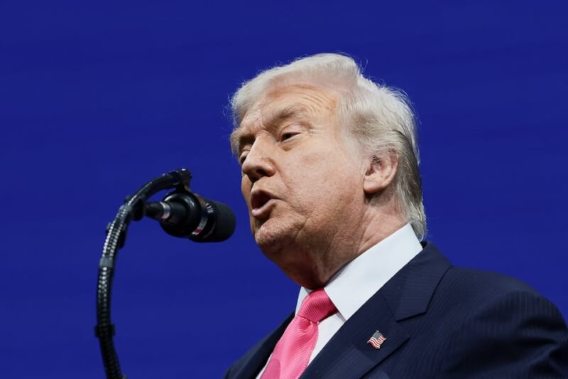 美國總統川普。（路透社）