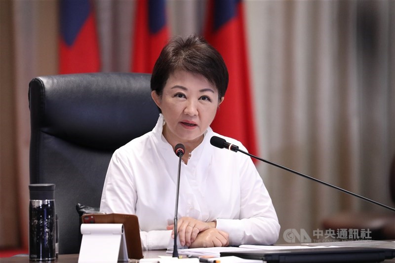 圖為台中市長盧秀燕。（中央社檔案照片）