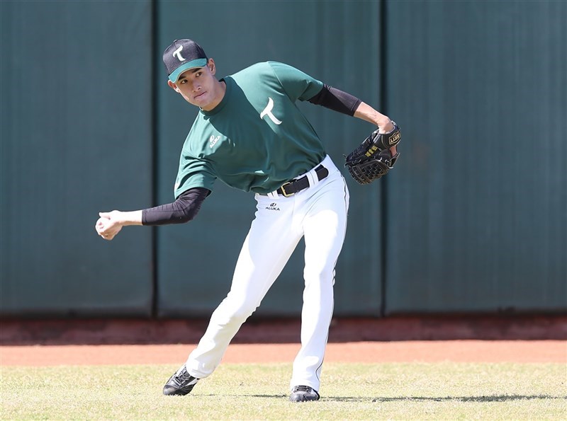 投手張喜凱遭中華職業棒球大聯盟台鋼雄鷹隊不續約。（中央社檔案照片）