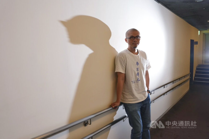 「南方時光」是導演曹仕翰首部執導長片，並入圍第62屆金馬獎最佳導演獎，他透露電影80%都是親身經歷的故事。中央社記者徐肇昌攝  114年11月22日