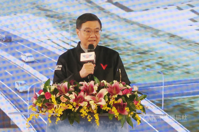 行政院長卓榮泰22日赴新北林口參加「台61線快速公路新北市－苗栗縣路段平交路口改善工程－新北段」動土祈福典禮。中央社記者吳書緯攝　114年11月22日