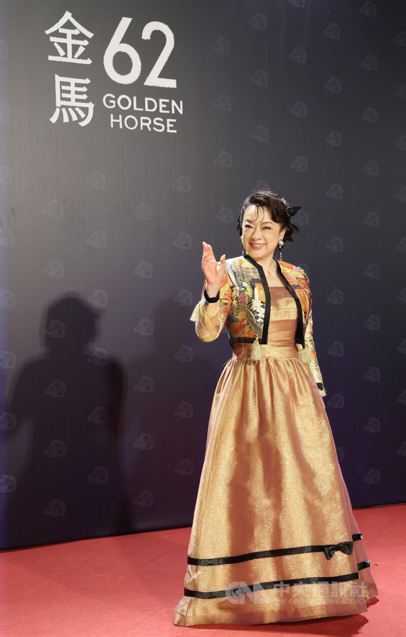 定居日本的影后翁倩玉出席擔任頒獎嘉賓。中央社記者張新偉攝　114年11月22日