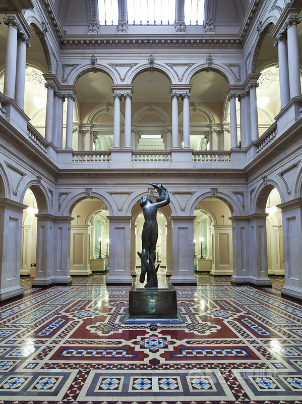 加拿大自衛法重視合理與合適度，卻也造成不少民怨。圖為安大略省法院內部。（安大略省法院網站）中央社記者程愛芬溫哥華傳真　114年11月23日