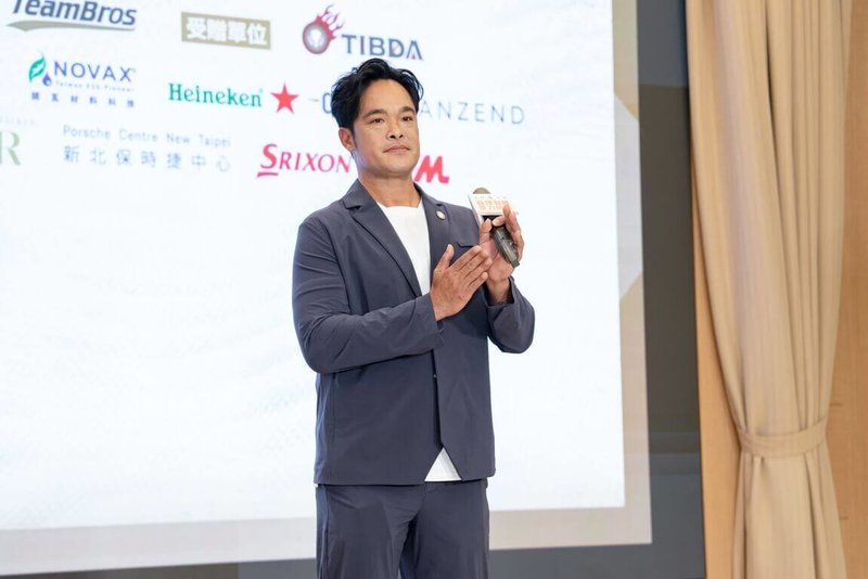 退役棒球選手林智勝（圖）日前號召演藝圈好友、體壇名人參與林智勝公益高爾夫球名人賽，這次的賽事共捐出新台幣310萬元給台灣原住民族棒球運動發展協會，以行動支持原住民青少年的棒球夢。（台灣原住民族棒球運動發展協會提供）中央社記者洪素津傳真　114年11月24日