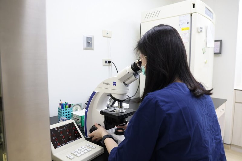 新竹馬偕紀念醫院響應政府「醫療性生育保存補助試辦方案」，補助年齡介於18至40歲的乳癌及血液癌患者，於治療前取卵或取精保存，盼能為康復後的人生預留更多選擇與可能。（新竹馬偕醫院提供）中央社記者魯鋼駿傳真　114年11月24日