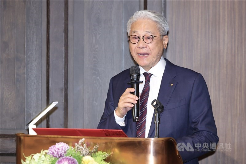 台新新光金控董事長吳東亮24日表示，盼望大眾能給新壽更多支持與肯定。（中央社檔案照片）