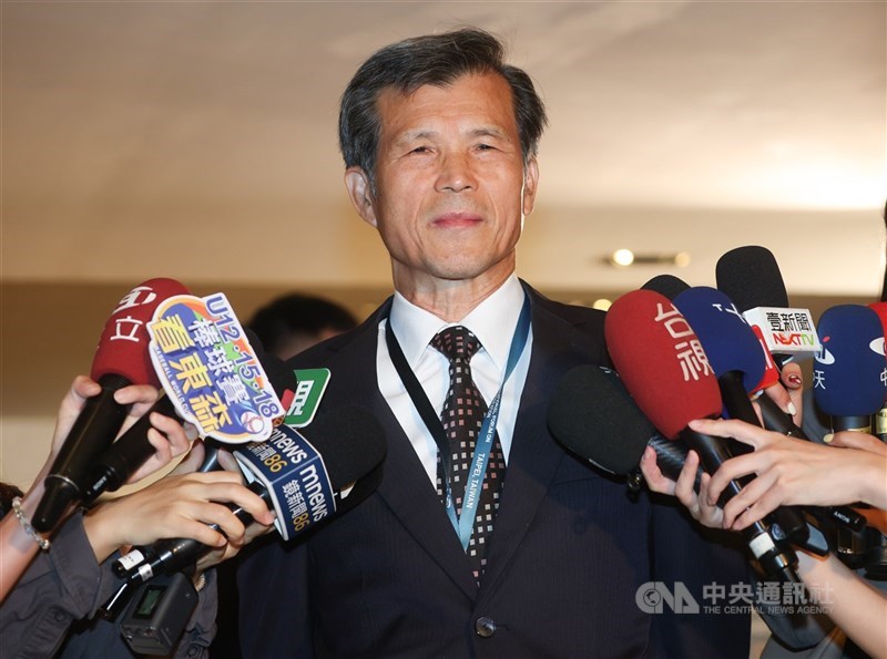 圖為台北市警察局長李西河。（中央社檔案照片）