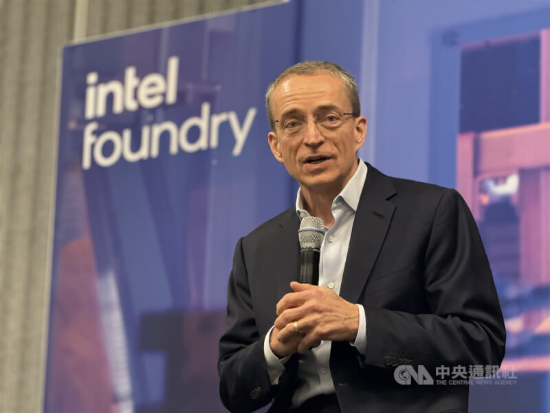 前英特爾執行長季辛格。（中央社檔案照片）