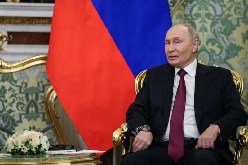 俄羅斯總統普丁。（路透社）