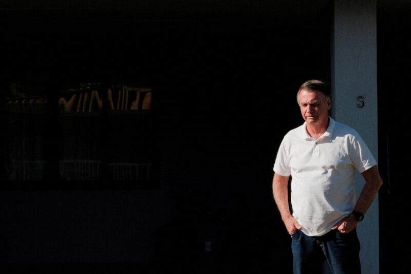 巴西前總統波索納洛。（路透社）