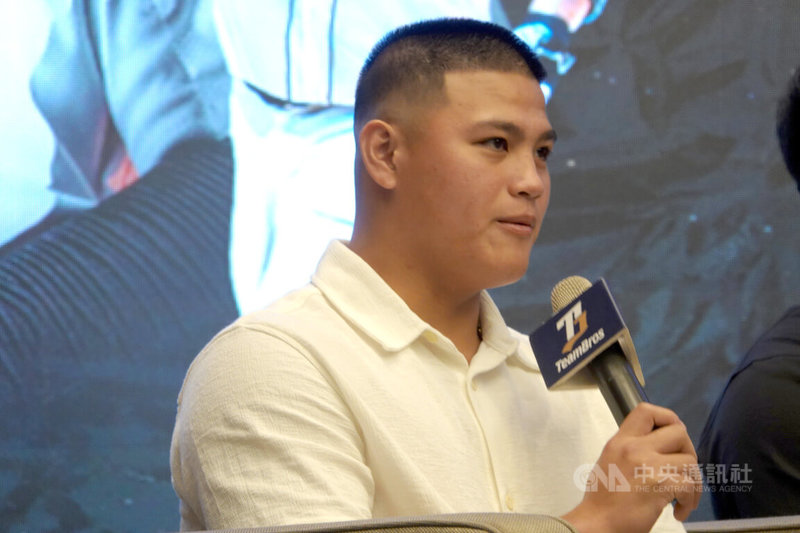 旅美底特律老虎隊野手李灝宇(圖)今年3A出賽,賽季中多次遇到危險頭部觸身球,他表示,理解那是投手的攻擊策略;而自己對內角好壞球灰色地帶的掌握比較沒有這麼好,是須改善地方。中央社記者謝靜雯攝 114年11月27日