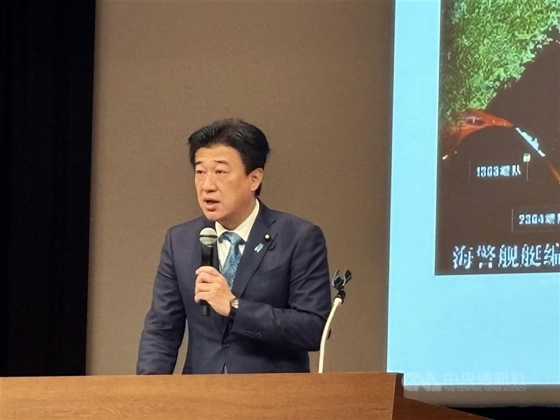 圖為日本內閣官房長官木原稔。（中央社檔案照片）