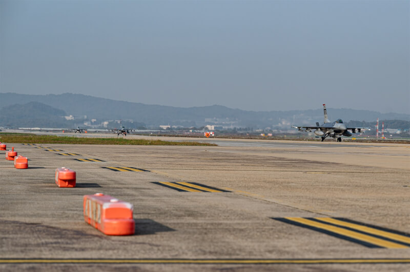 韓國烏山空軍基地。（圖取自烏山空軍基地網頁osan.af.mil）