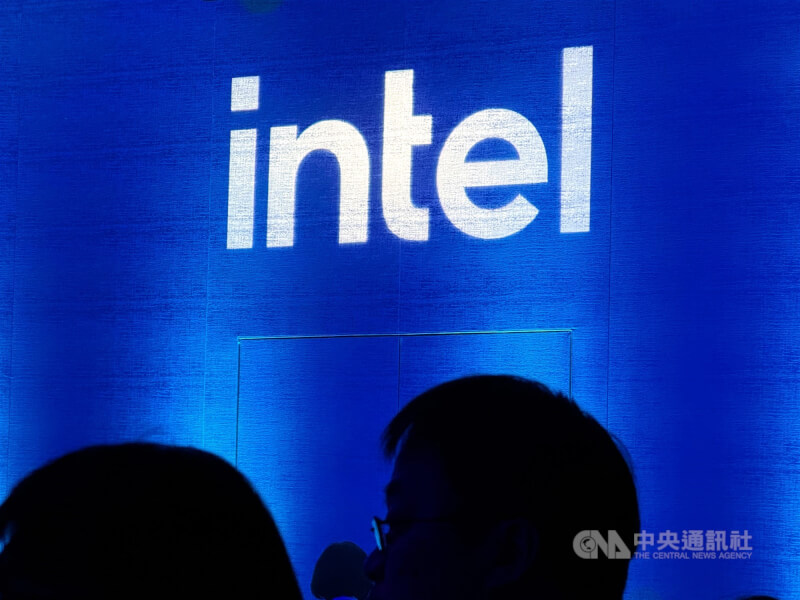 圖為英特爾標誌。（中央社檔案照片）