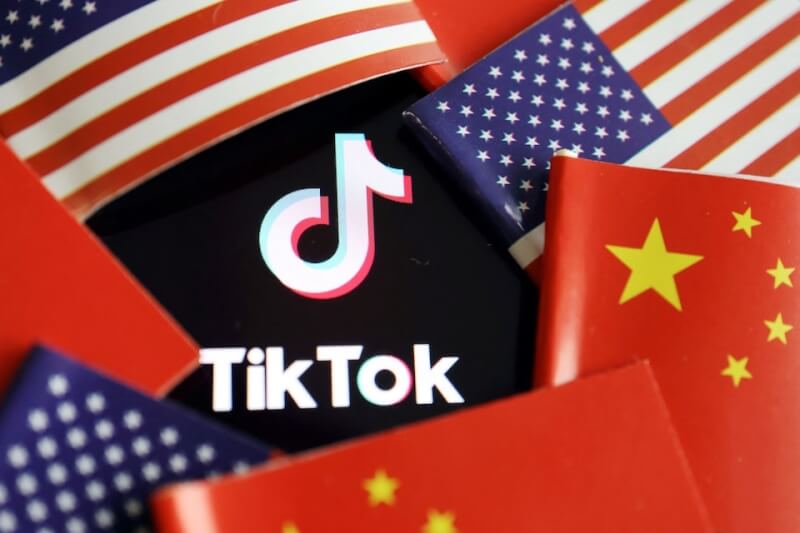 科技新聞網站The Information報導指中國監管機關已禁止TikTok母公司字節跳動在新數據中心使用輝達晶片。（美聯社）