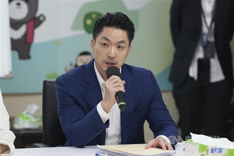 圖為台北市長蔣萬安。（中央社檔案照片）