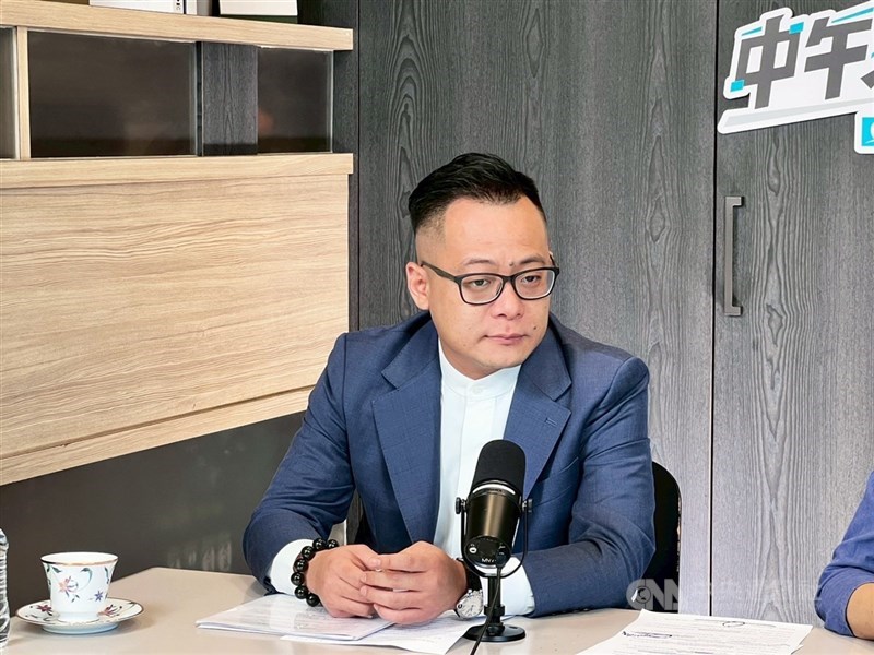 圖為基隆市議會議長童子瑋。（中央社檔案照片）