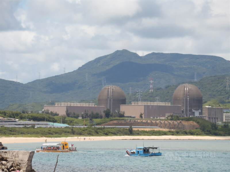 已除役的核三廠建物。（中央社檔案照片）