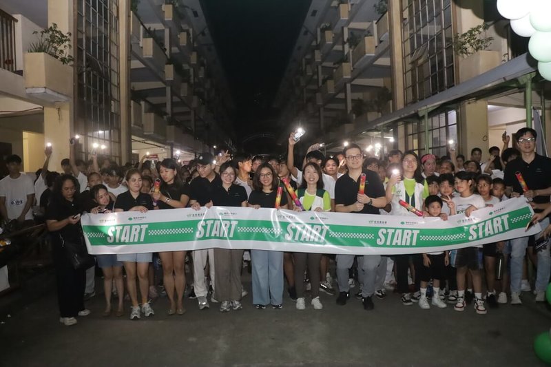 菲律賓家扶中心與國泰世華銀行馬尼拉分行29日辨理公益路跑，提倡社區防災意識，吸引超過600名民眾參與。（菲律賓家扶中心提供）中央社記者林行健馬尼拉傳真 114年11月29日