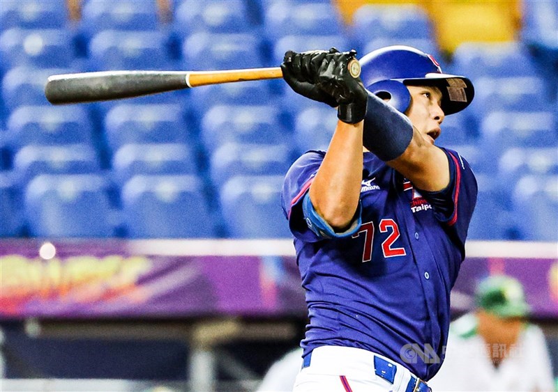 圖為中華職業棒球大聯盟統一7-ELEVEn獅隊球員張聖豪。（中央社檔案照片）