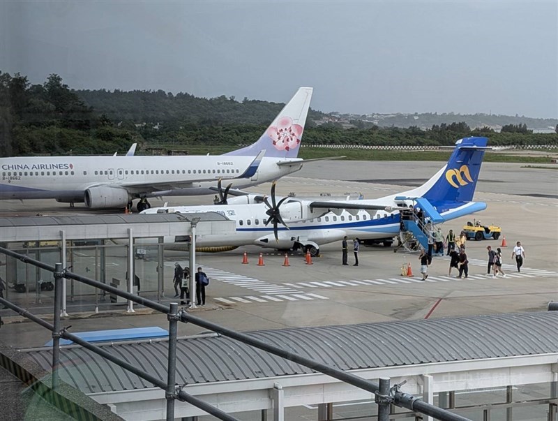 春節離島管制航線12/9下午開放訂位。（中央社檔案照片）