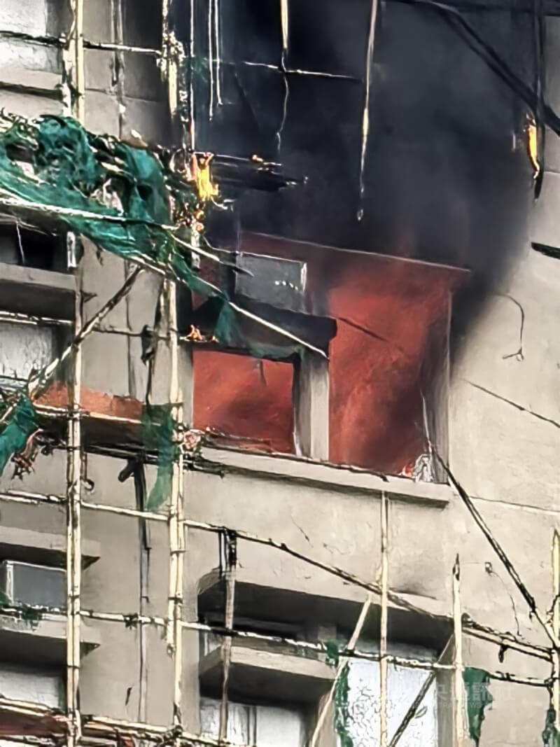 香港宏福苑住宅大火造成嚴重傷亡。（中央社檔案照片）