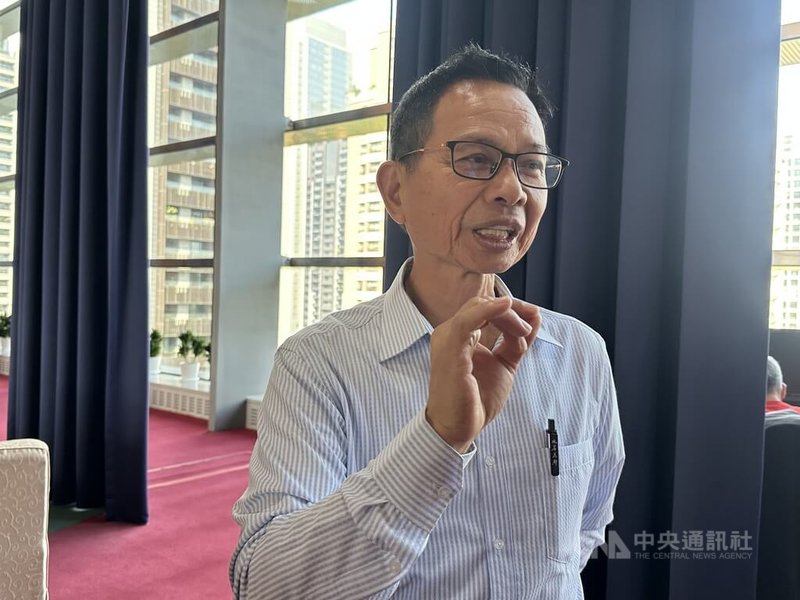 民眾黨台中市黨部主委陳清龍（圖）3日表示，等待多日後，立委麥玉珍仍未向黨部表達參選台中市長意願，已向中央黨部表示「台中市沒有參選市長的適合人選」。中央社記者趙麗妍攝　114年12月3日