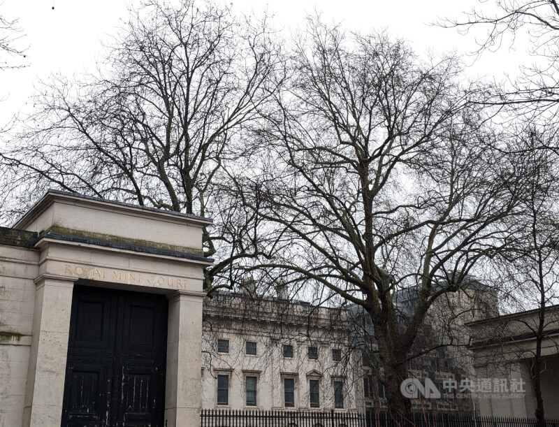 中國規劃在倫敦的英國皇家鑄幣廠舊址興建歐洲規模最大使館。（中央社檔案照片）