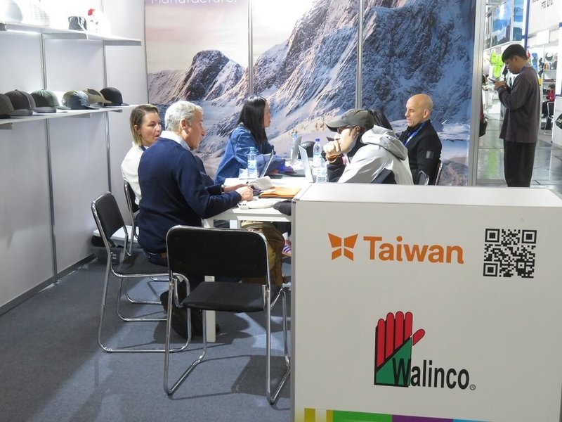 台灣紡織業力拓非美市場，紡拓會號召15家企業組成台灣館，參加今年德國慕尼黑運動用品展（ISPO Munich）。（紡拓會提供）中央社記者曾仁凱傳真　114年12月4日