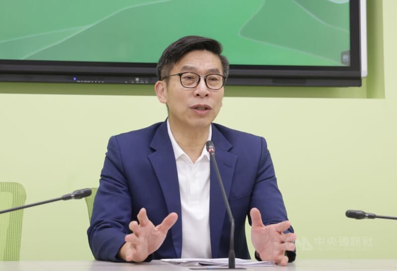 民進黨立法院黨團幹事長鍾佳濱。（中央社檔案照片）